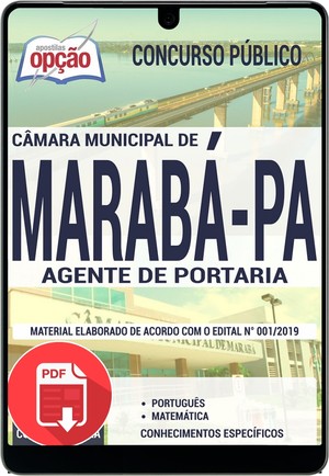 Apostila Concurso Câmara de Marabá - AGENTE DE PORTARIA - Dezembro/2019 |