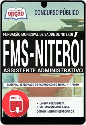 Apostila FMS Niterói em PDF - Assistente Administrativo