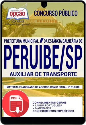 Concurso Prefeitura de Peruíbe - AUXILIAR DE TRANSPORTE - Outubro/2018 |