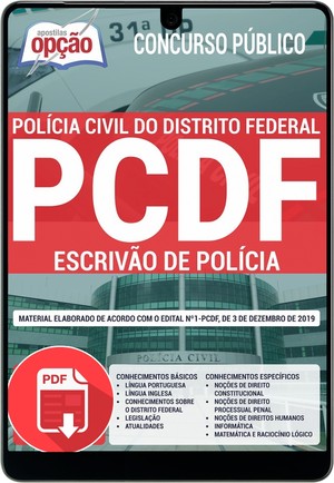 Apostila PC DF - ESCRIVÃO DE POLÍCIA