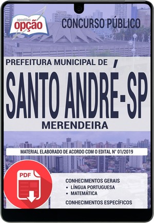 Concurso Prefeitura de Santo André - MERENDEIRA - Novembro/2019 |