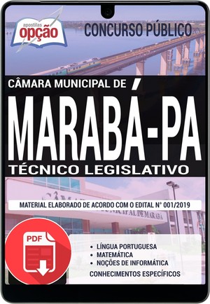 Apostila Concurso Câmara de Marabá - TÉCNICO LEGISLATIVO - Dezembro/2019 |