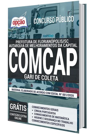 Apostila Concurso COMCAP - GARI DE COLETA - Janeiro/2020 |