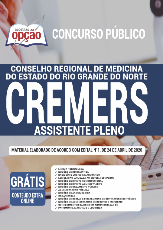 Apostila CREMERS - Assistente Pleno