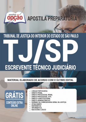 Apostila TJ-SP 2020 - Escrevente Técnico Judiciário