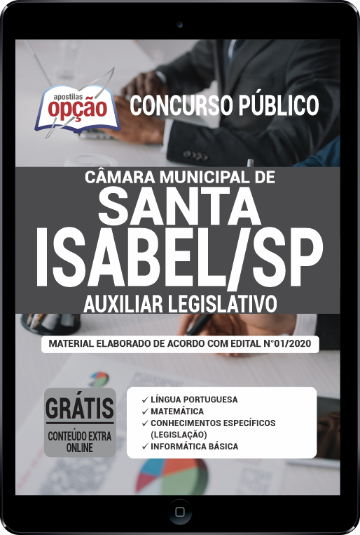 Apostila Prefeitura de Vinhedo - SP em PDF - Aux Legislativo