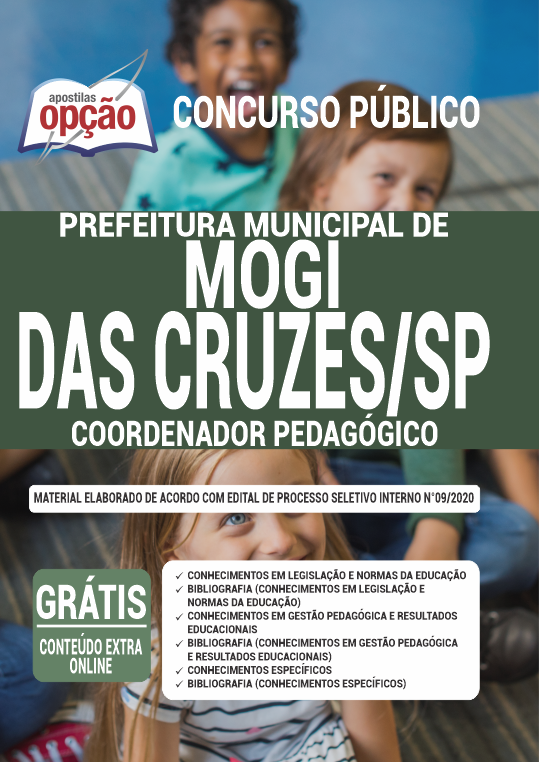 Apostila Prefeitura de Mogi das Cruzes - SP - Coordenador Pedagógico