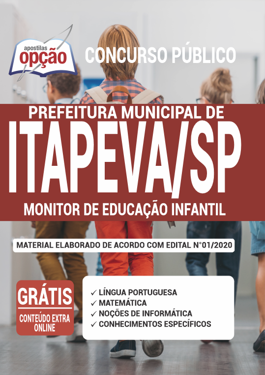 Apostila Prefeitura de Itapeva - SP -Monitor de Educação Infantil