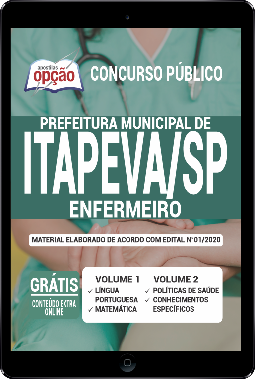 Apostila Prefeitura  de Itapeva - SP em PDF - Enfermeiro