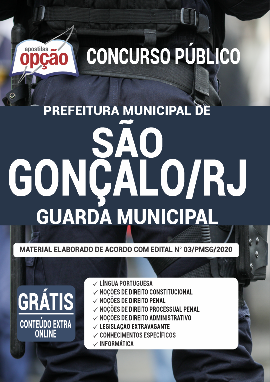 Apostila Prefeitura de São Gonçalo - RJ - Guarda Municipal