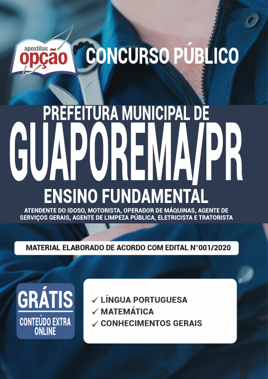 Apostila Prefeitura  de Guaporema - PR - Ensino Fundamental