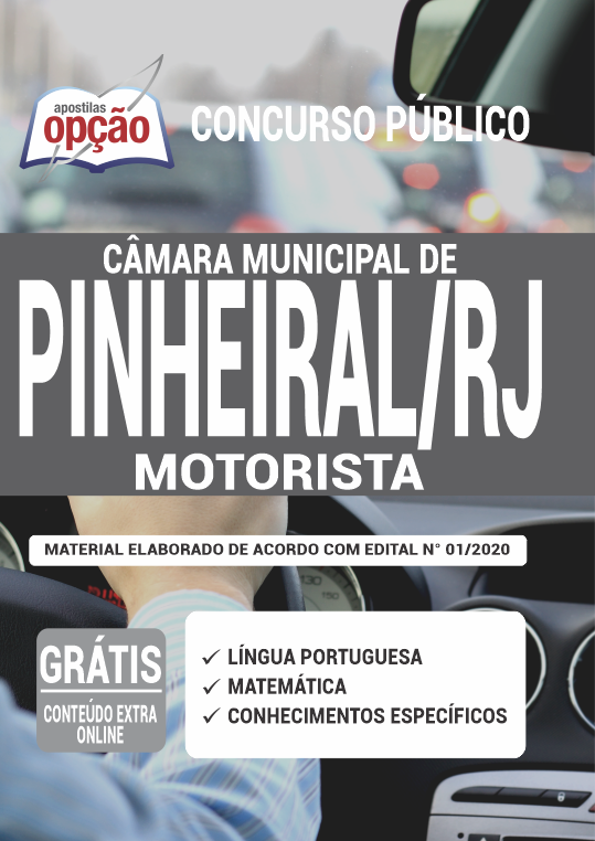 Apostila Câmara de Pinheiral - RJ - Motorista