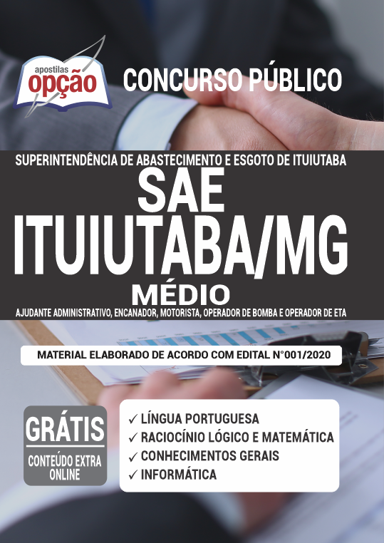 Apostila SAE-Ituiutaba - MG - Ensino Médio