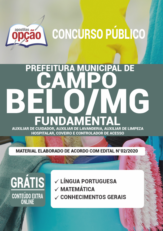 Apostila Prefeitura de Campo Belo - MG - Ensino Fundamental