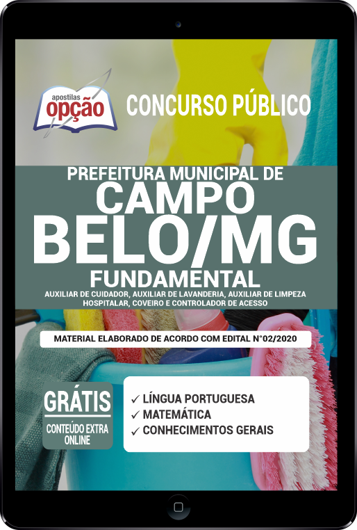 Apostila Prefeitura de Campo Belo - MG em PDF -Ensino Fundamental