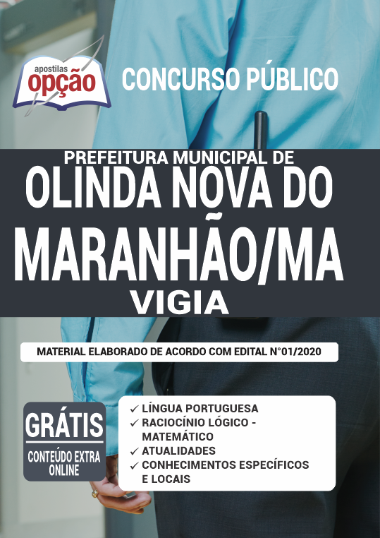 Apostila Prefeitura de Olinda Nova do Maranhão - MA - Vigia