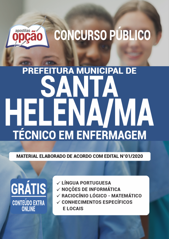 Apostila Prefeitura de Santa Helena - MA - Técnico em Enfermagem