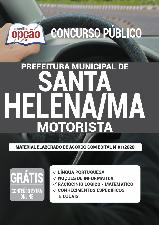 Apostila Prefeitura de Santa Helena - MA - Motorista