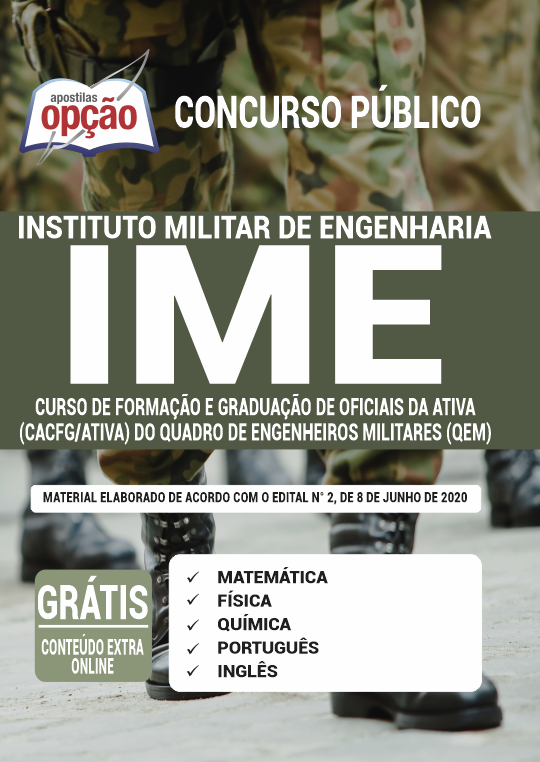 Apostila IME - Curso de Formação e Graduação de Oficiais da Ativa