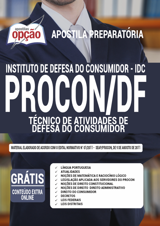 Apostila PROCON-DF - Técnico de Atividades