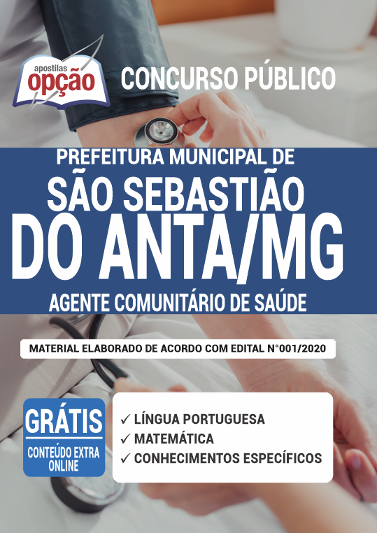 Apostila Prefeitura de São Sebastião do Anta - MG - Agente Comun