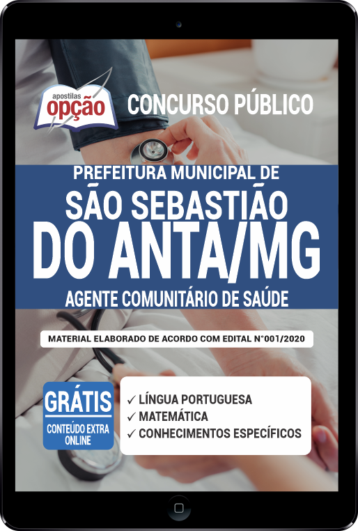 Apostila Prefeitura de São Sebastião do Anta - MG em PDF - Agt Comunitário