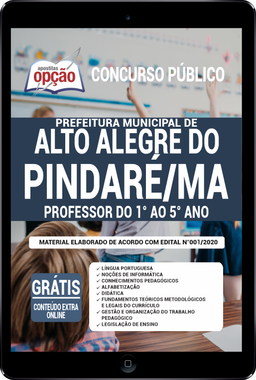 Apostila de Alto Alegre do Pindaré - MA em PDF - Professor