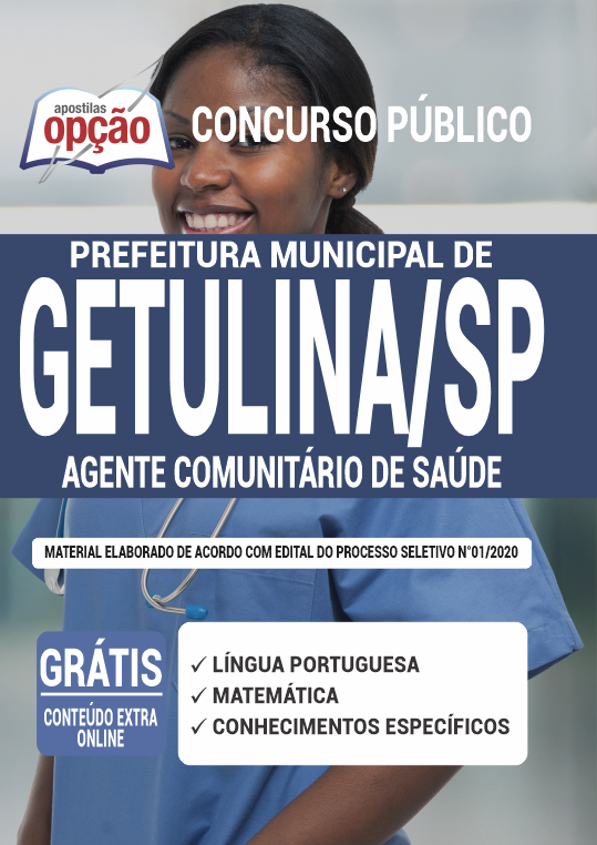 Apostila Prefeitura de Getulina - SP - Agt Comunitário de Saúde