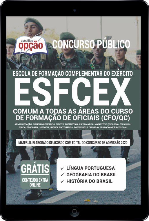 Apostila ESFCEX em PDF - Curso de Formação de Oficiais