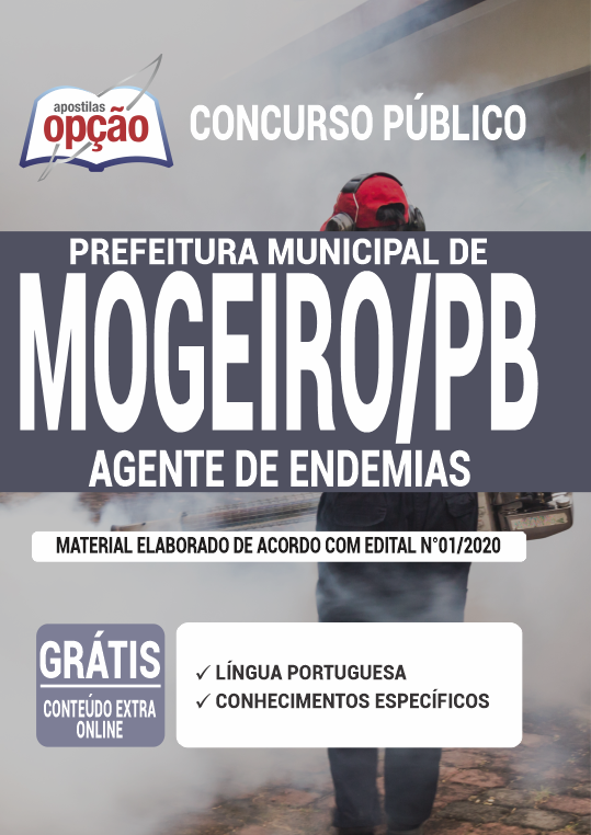 Apostila Prefeitura de Mogeiro - PB - Agente de Endemias