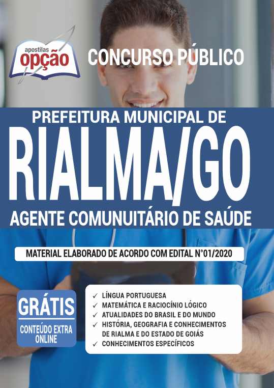 Apostila Prefeitura de Rialma - GO - Agente Comunitário de Saúde