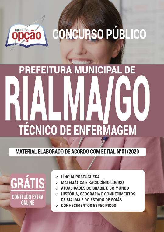 Apostila Prefeitura de Rialma - GO - Técnico de Enfermagem