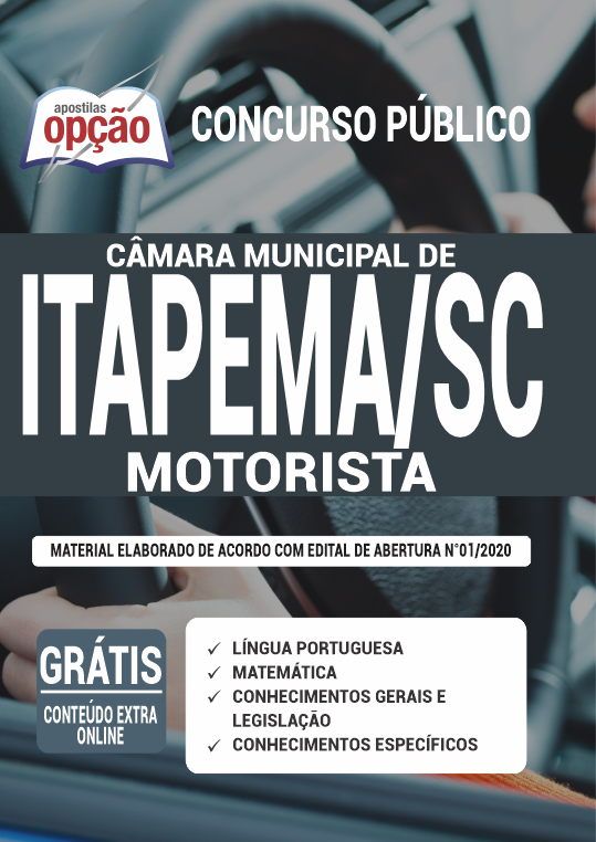 Apostila Câmara de Itapema - SC - Motorista