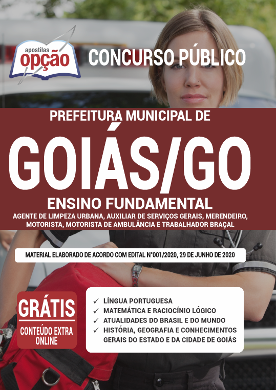 Apostila Prefeitura de Goiás - GO - Ensino Fundamental