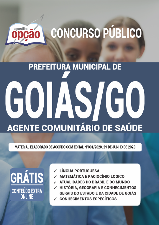 Apostila Prefeitura de Goiás - GO - Agente Comunitário de Saúde