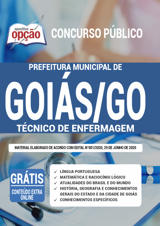 Apostila Prefeitura de Goiás - GO - Técnico de Enfermagem