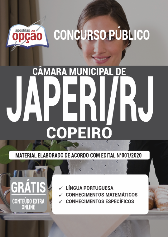 Apostila Câmara Japeri - RJ - Copeiro