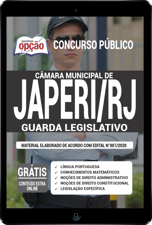 Apostila Câmara Japeri - RJ em PDF - Guarda Legislativo