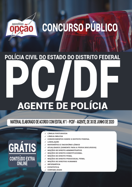 Apostila PC-DF - Agente de Polícia