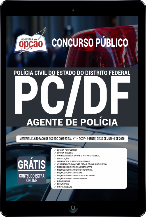 Apostila PC-DF em PDF - Agente de Polícia