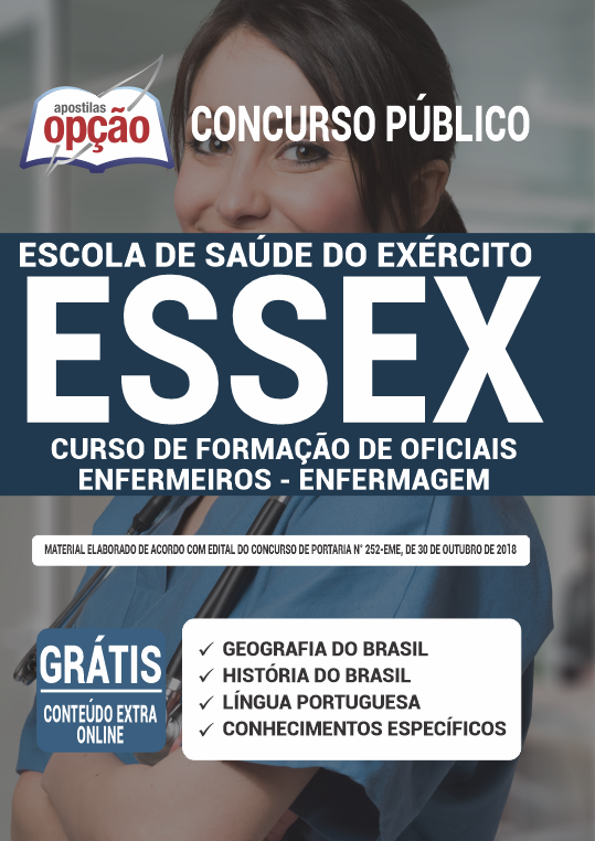 Apostila  EsSEx - Curso de Formação de Oficiais Enfermeiros