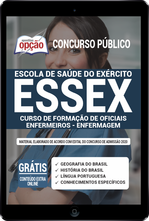 Apostila EsSEx em PDF - Curso de Formação de Oficiais Enfermeiros