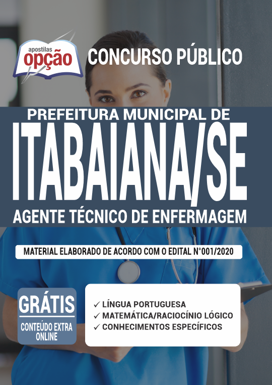 Apostila Prefeitura de Itabaiana - SE - Agente Tec de Enfermagem