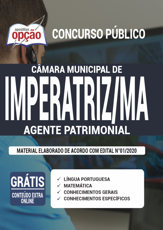 Apostila Câmara de Imperatriz - MA - Agente Patrimonial