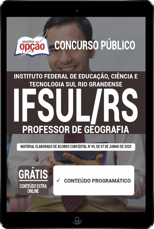 Apostila IFSUL-RS em PDF - Professor de Geografia