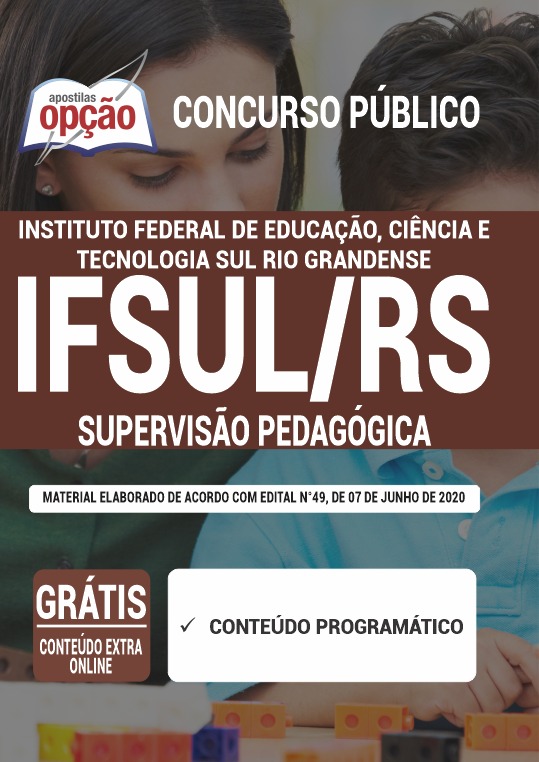 Apostila IFSUL-RS - Supervisão Pedagógica