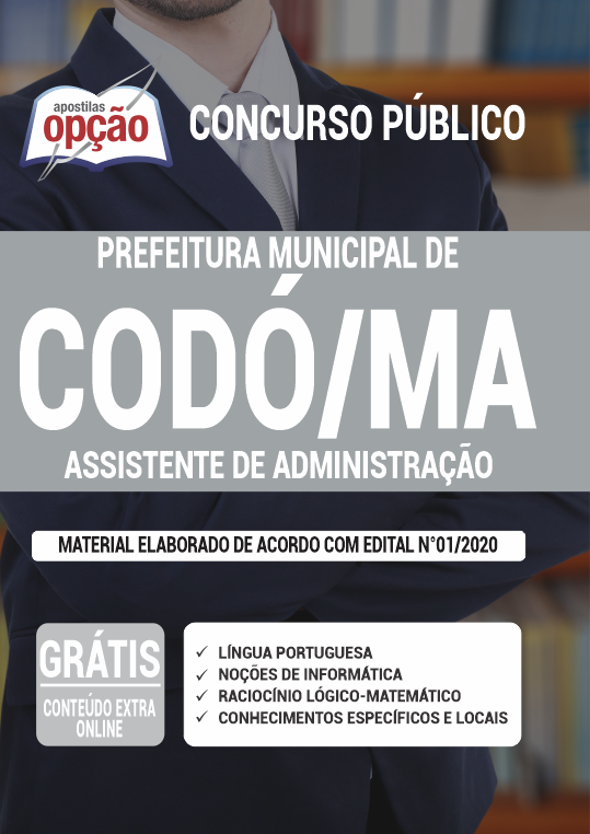 Apostila Prefeitura de Codó - MA - Assistente de Administração