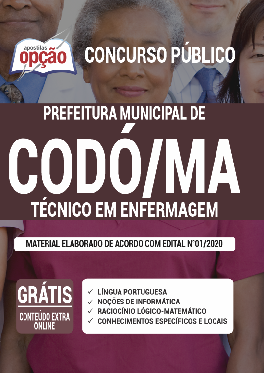 Apostila Prefeitura de Codó - MA - Técnico em Enfermagem