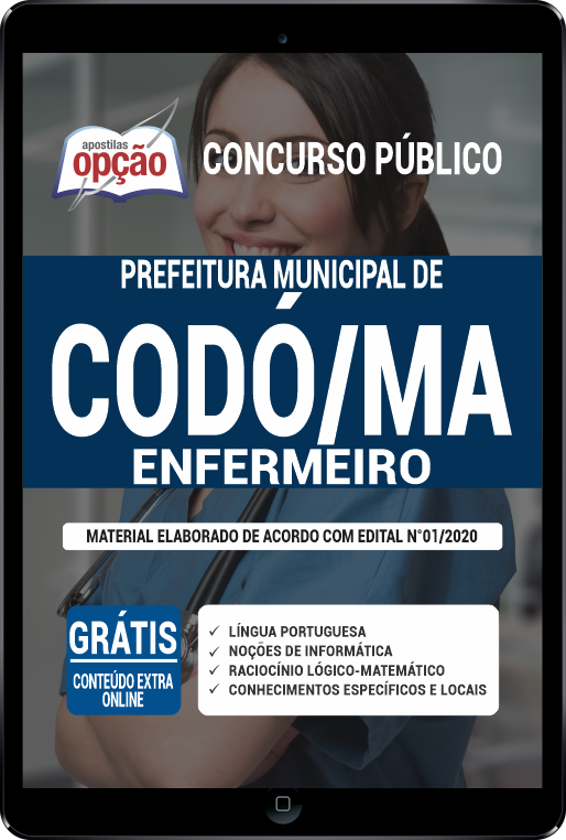 Apostila Prefeitura de Codó - MA em PDF - Enfermeiro