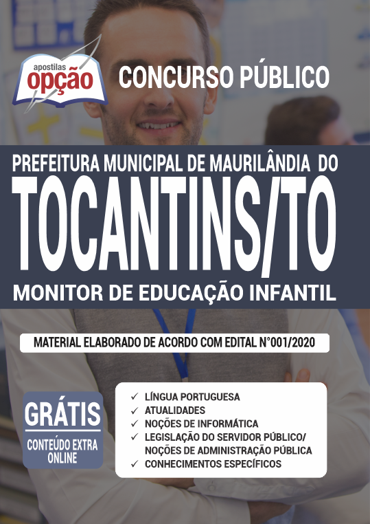 Prefeitura de Maurilândia do Tocantins - TO - Monitor de Educação